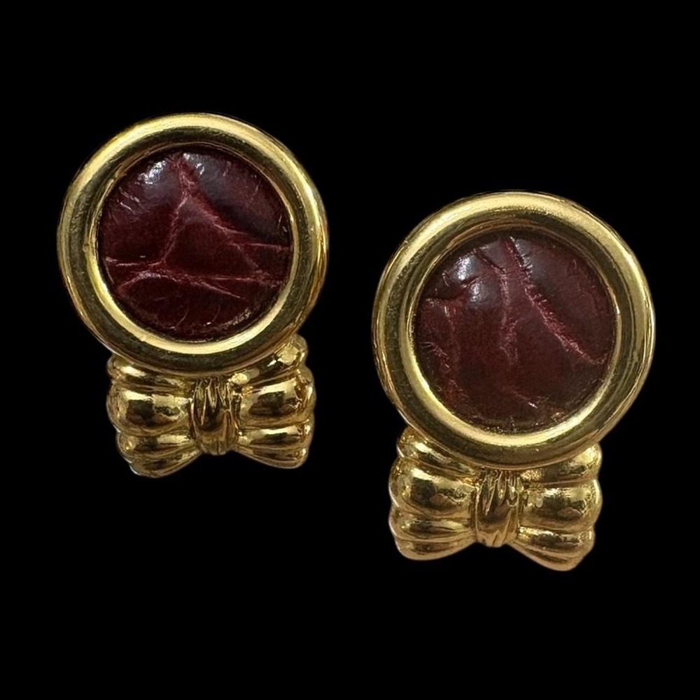 Joan Rivers Bow Vintage Earrings